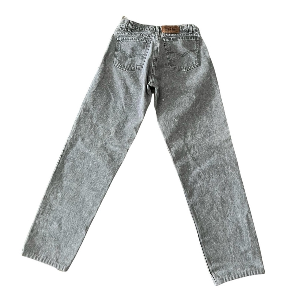 1980s LEVIS Red Tab Acid Wash Vintage Denim // Size 31 Actual fit is 30” Waist